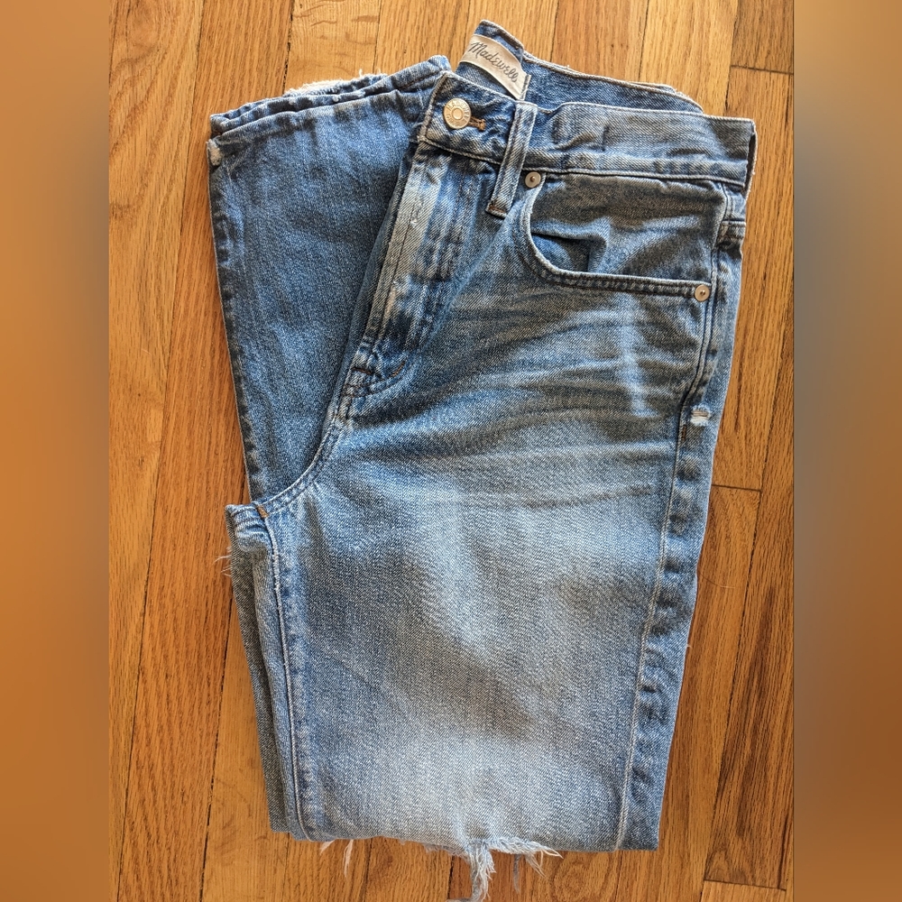 Madewell Distressed Boyfriend Jeans